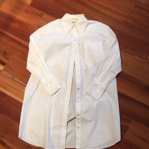 Marc Jacobs oversized white Cotton blouse